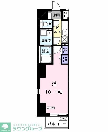 BRIO 名南の物件間取画像